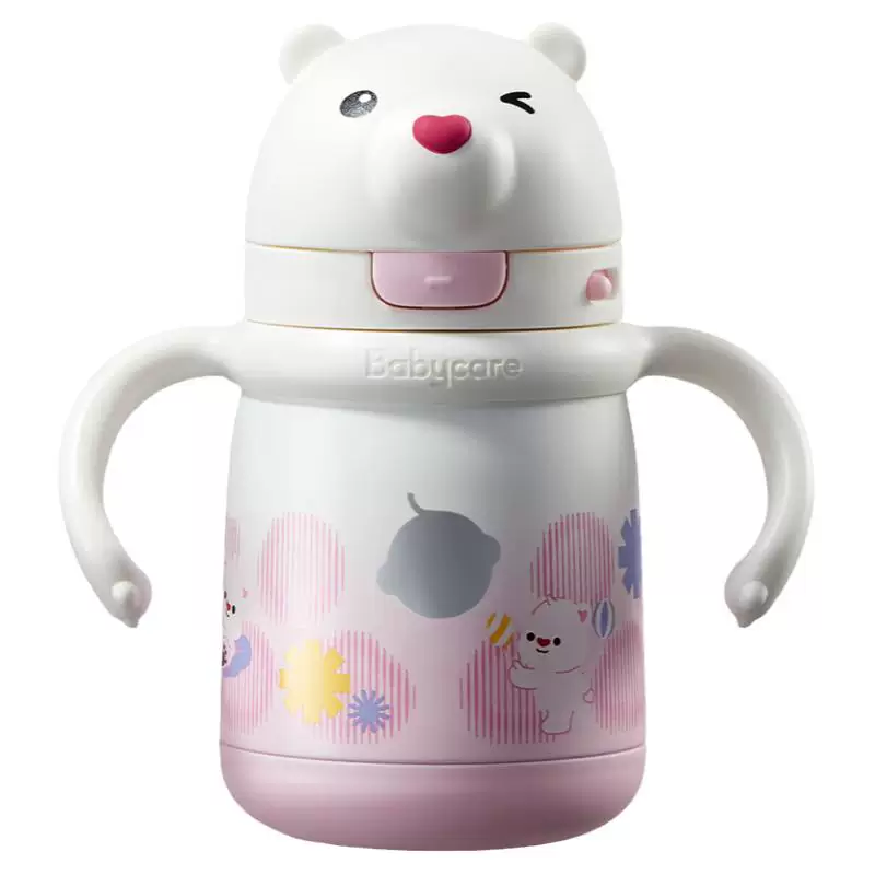 babycare儿童保温杯宝宝学饮杯