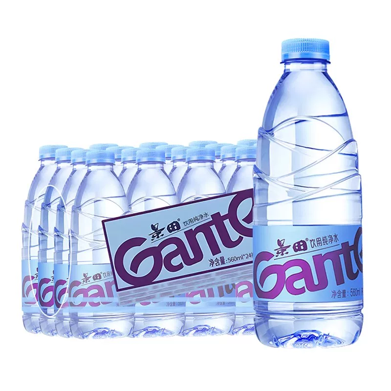 景田百岁山饮用纯净水360ml/348ml多规格家庭办公露营最佳选择