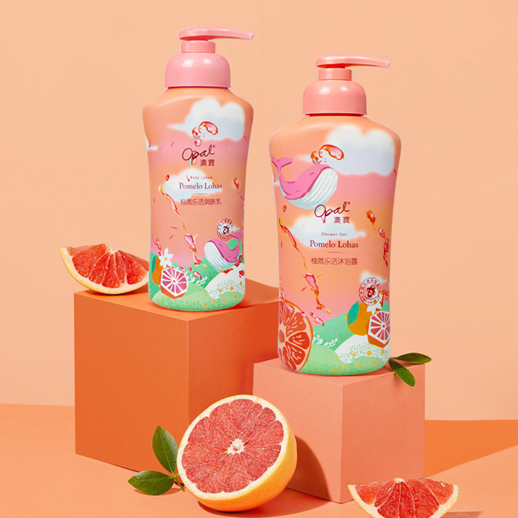 澳宝柚然乐活沐浴露300ml*2瓶