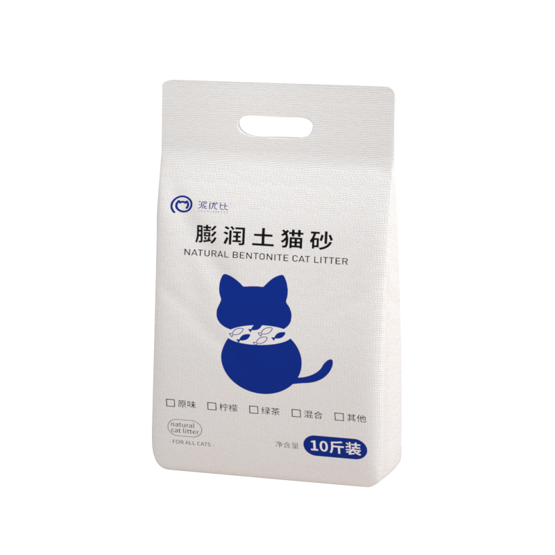 派优比无尘除臭膨润土猫砂10斤
