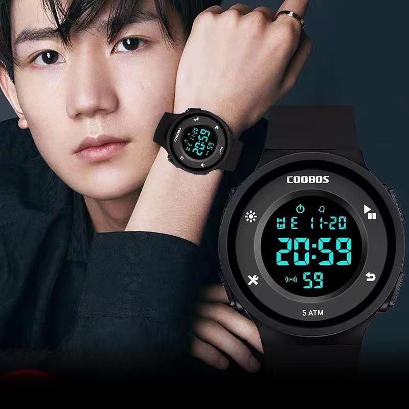 【coobos】多功能防水防摔电子手表