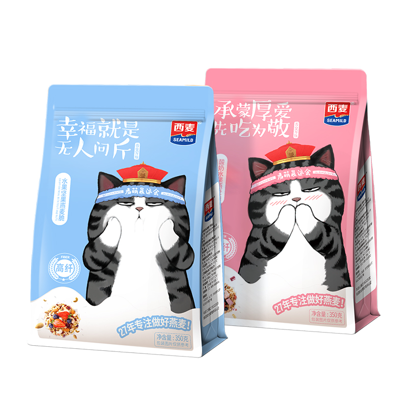 吾皇万睡联名酸奶麦片