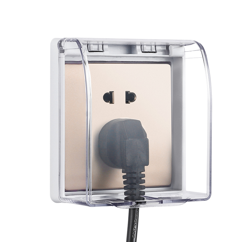 【可签到】86型透明防水插座保护盖