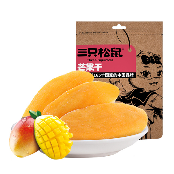 【三只松鼠】芒果干果脯60g*6袋