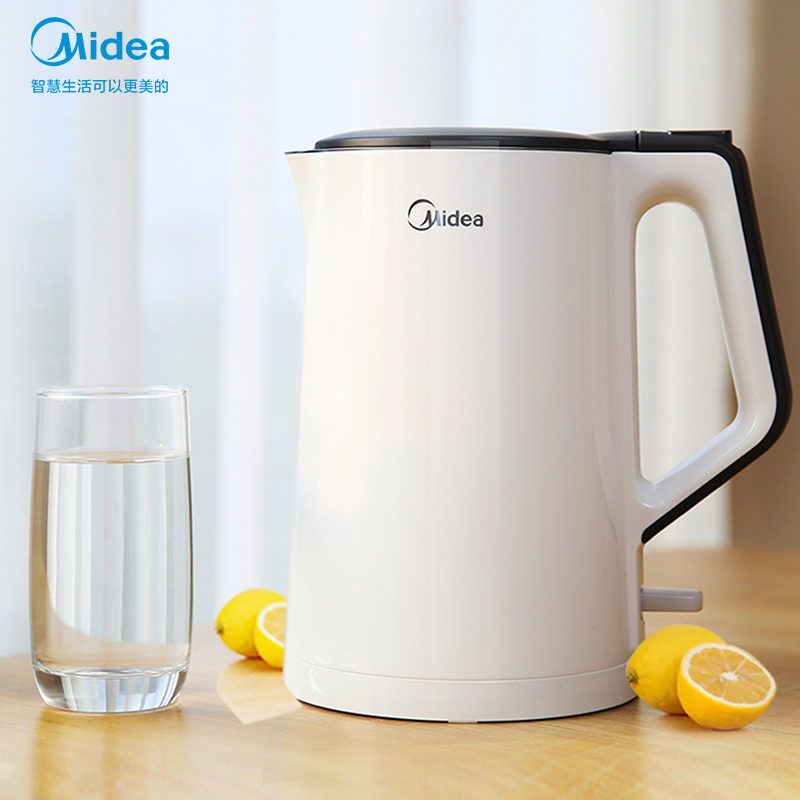 1.5L美的家用不锈钢电热水壶