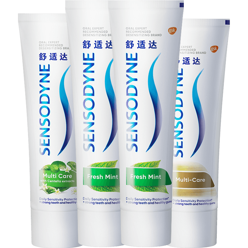 舒适达牙膏抗敏感护齿清新440g