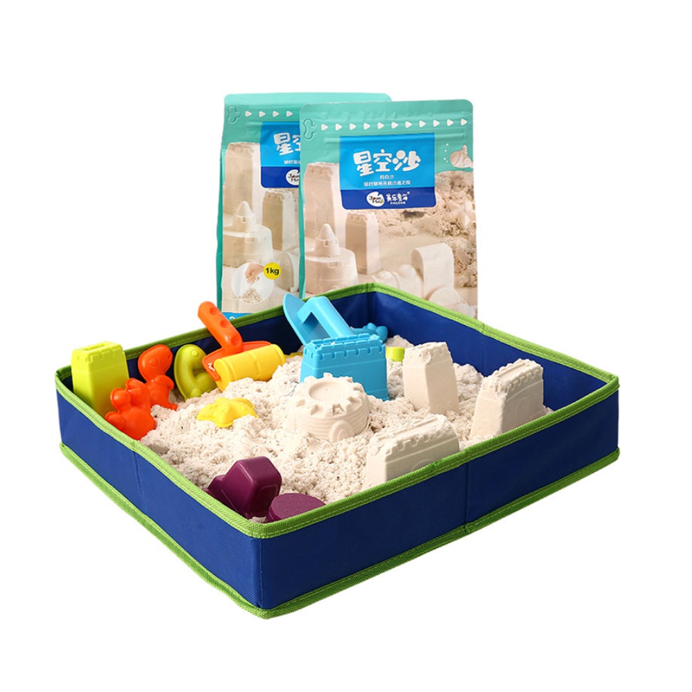 美乐太空玩具沙儿童星空沙1套室内魔力沙