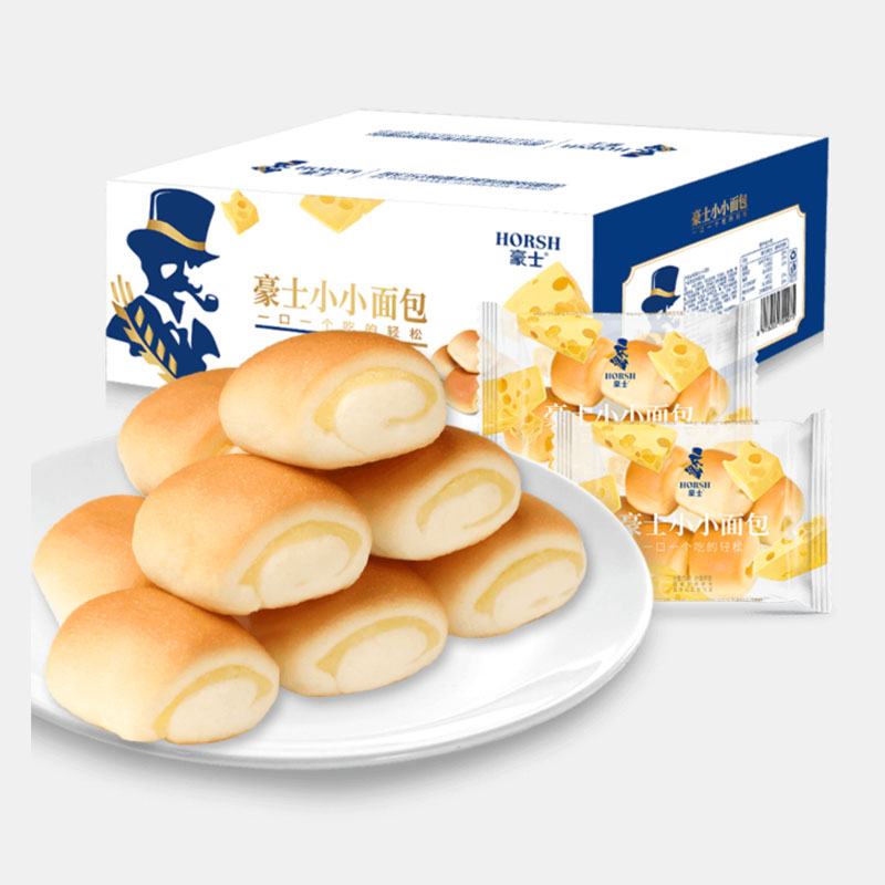 【超值380g约55个】豪士小小面包380g