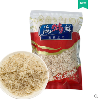 3.97元包邮！良时海 良时海淡干小虾皮300g海鲜干货虾皮