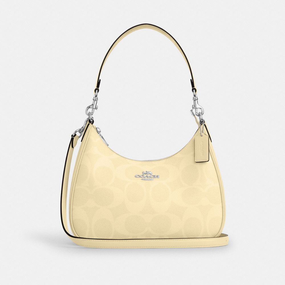 coach teri hobo bag in signature canvas CAL52-SVMN0