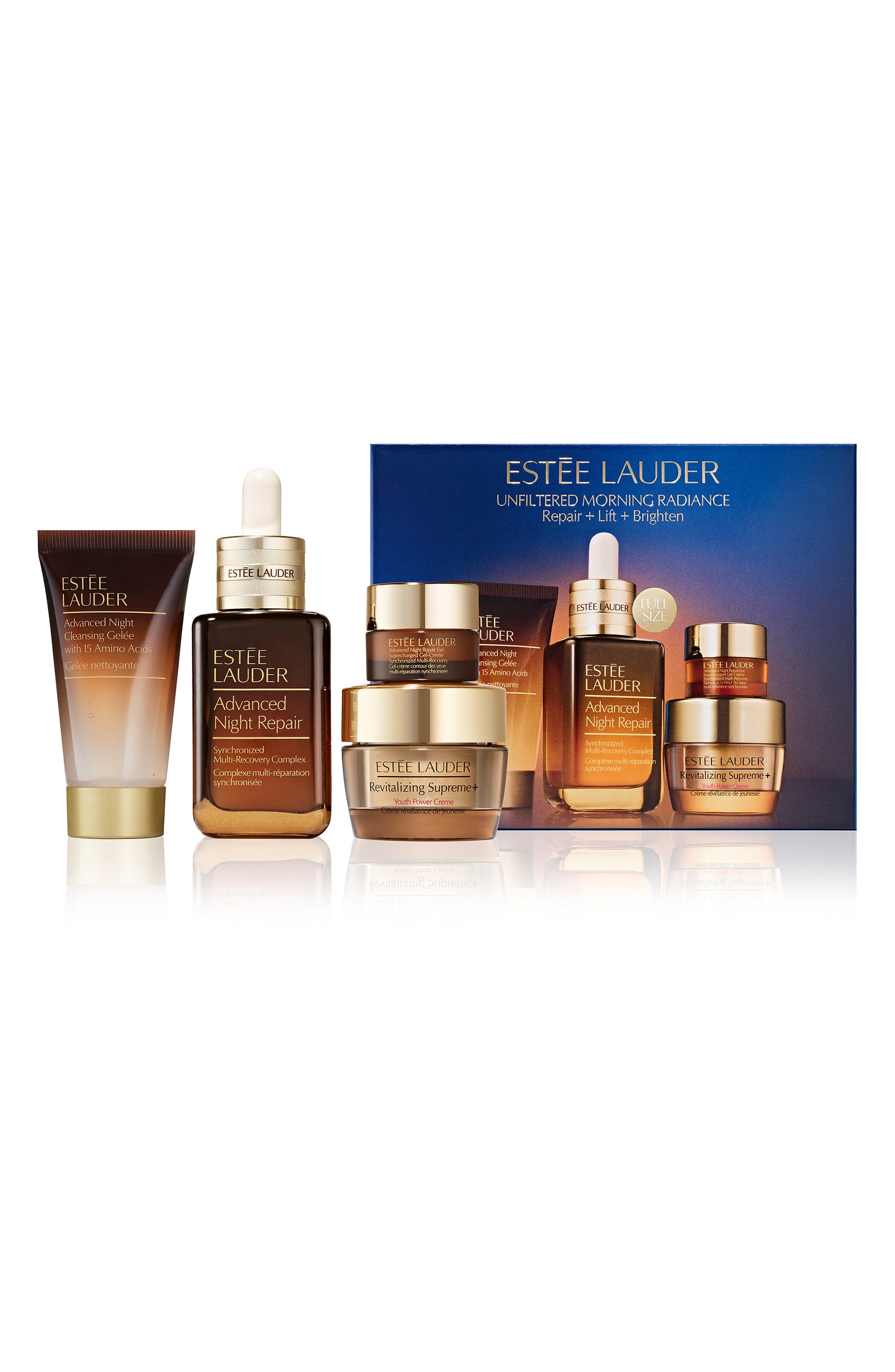 Estée Lauder Advanced Night Repair雅诗兰黛小棕瓶特润修护护肤礼盒（价值$202） NO COLOR