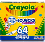 Crayola 绘儿乐 点状紧凑型可洗记号笔，64支