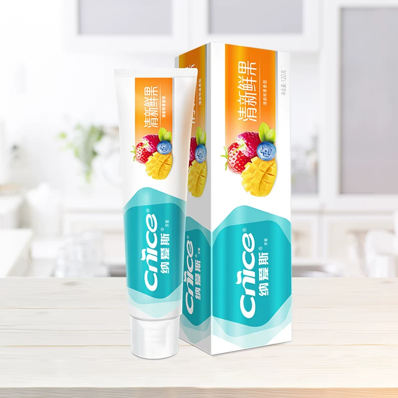 8.81元包邮！纳爱斯清新鲜果牙膏鲜浓果味4支装