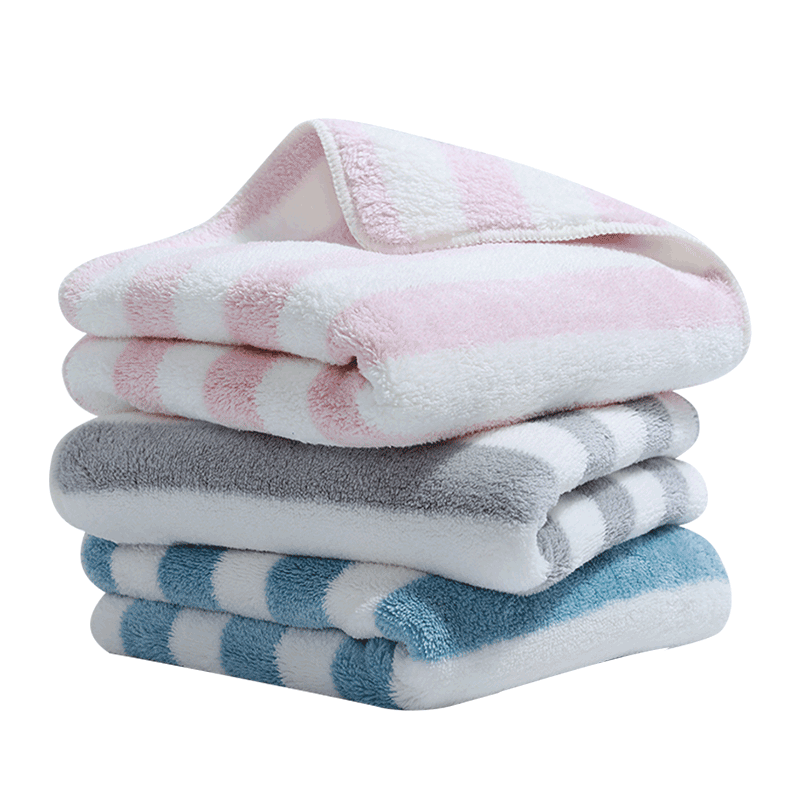 【洁丽雅】强吸水亲肤柔软珊瑚绒毛巾