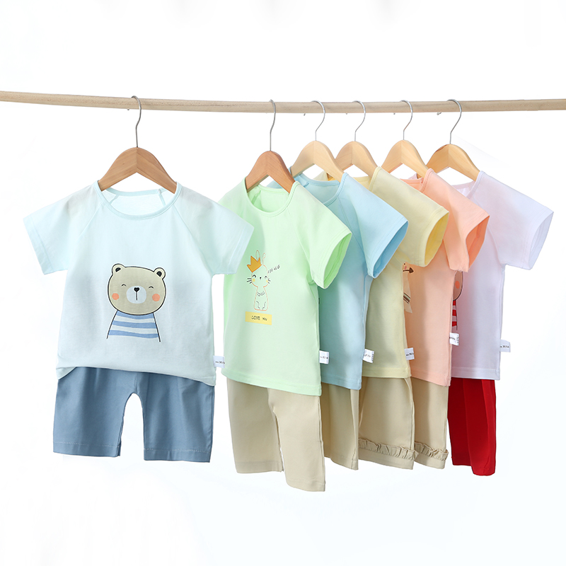 2022夏季新款男童女童套装