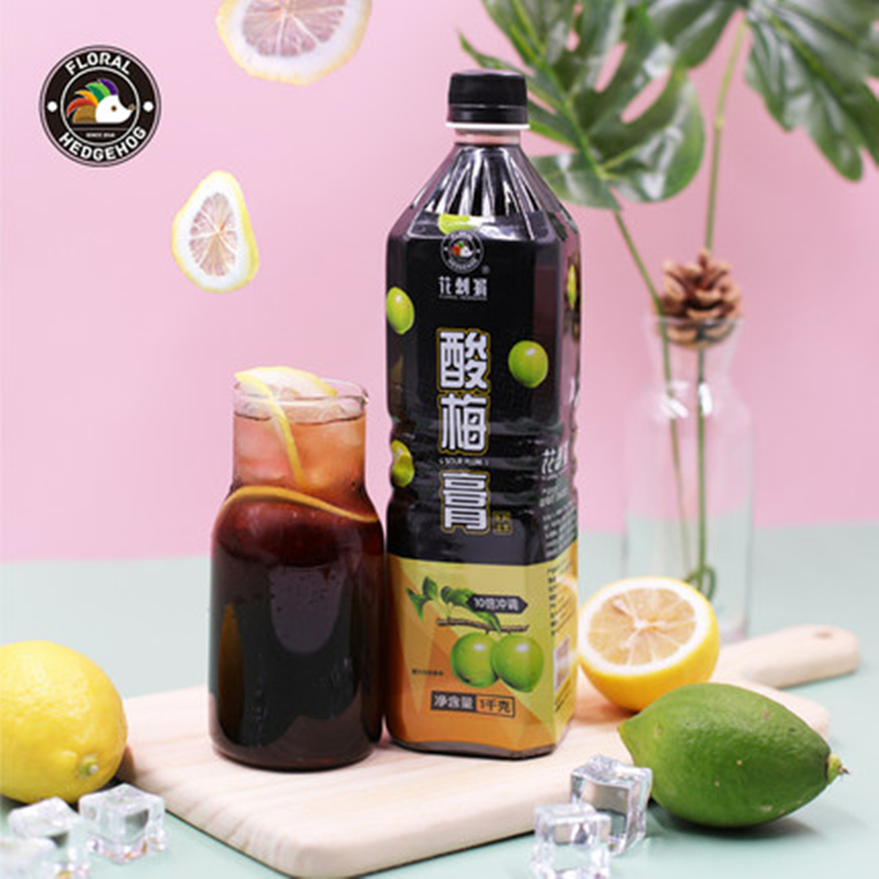 花刺猬酸梅膏桂花味浓缩乌梅汁酸梅