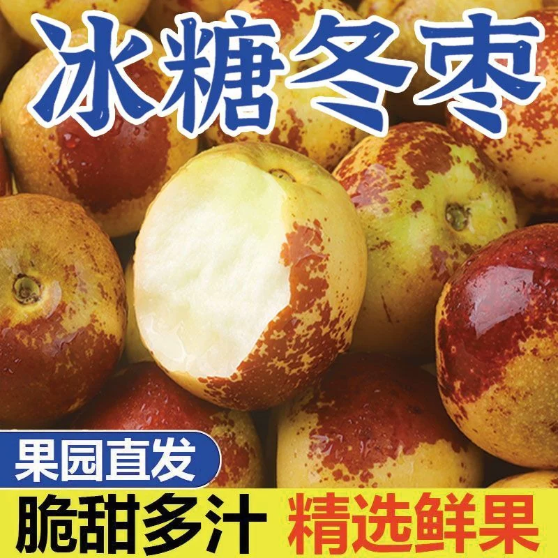 5斤！【已验货】当季头茬冰糖冬枣