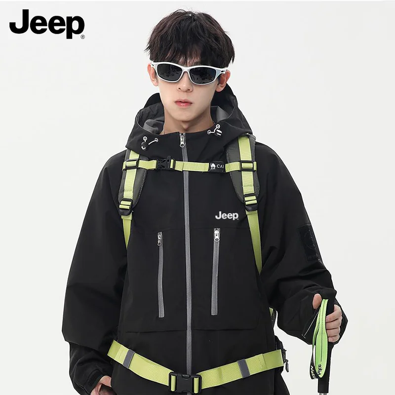 Jeep防风冲锋衣