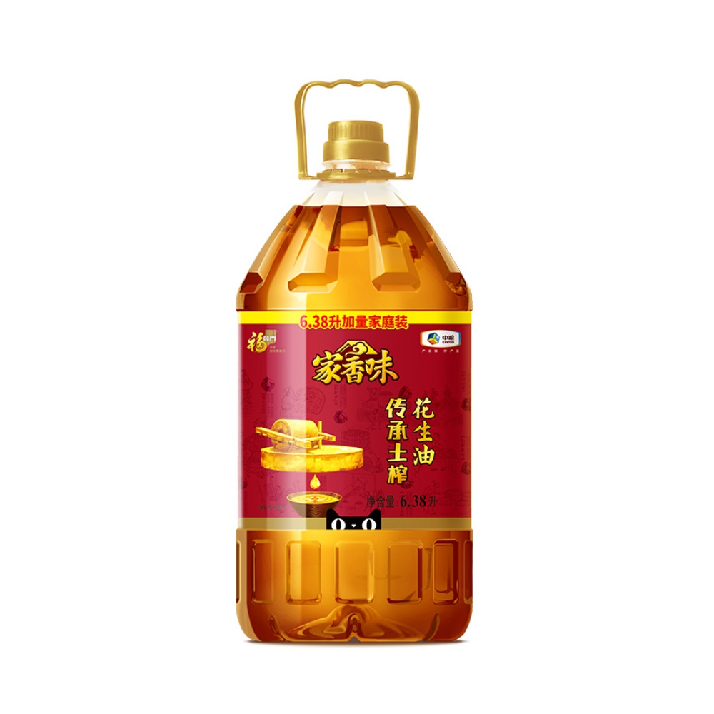 福临门传承土榨花生油6.38L