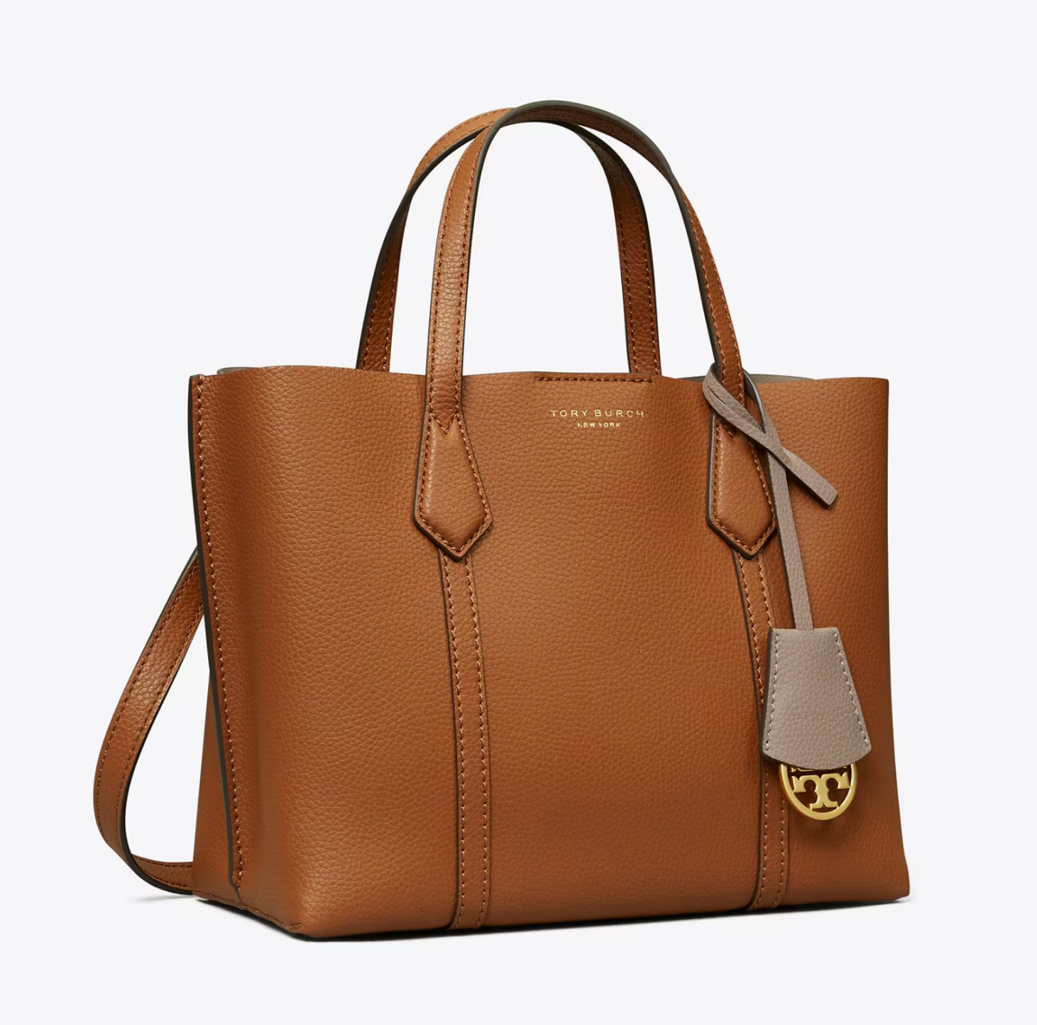 Tory Burch 汤丽柏琦Perry 小号托特包Light Umber