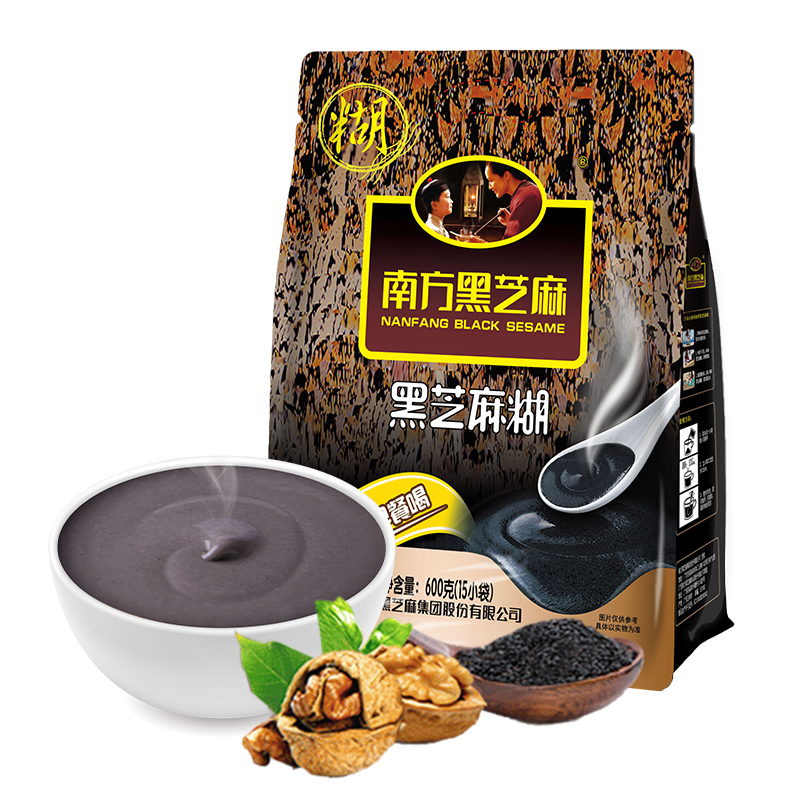 南方黑芝麻糊原味680g*2袋