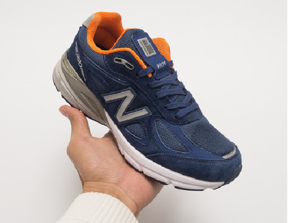 限555码newbalance新百伦990v4女款老爹鞋