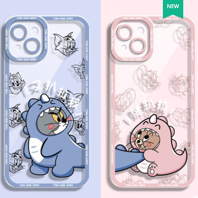 7.9元包邮！猫和老鼠情侣手机壳