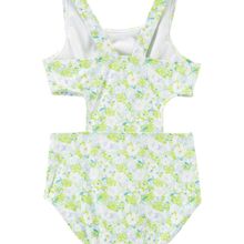 carters Green Kid Floral Print 连体泳衣