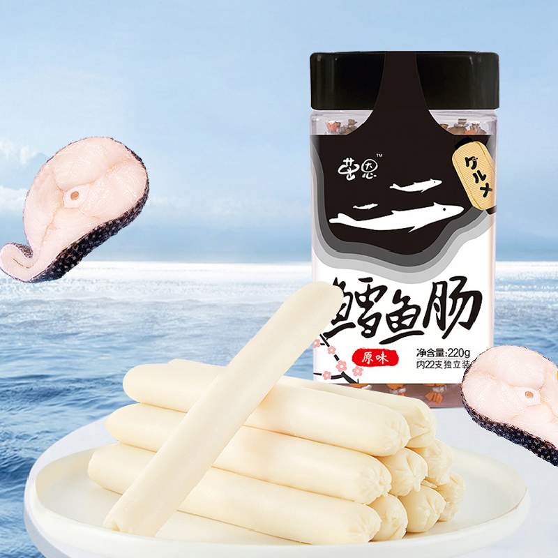 茁恩即食海味零食鳕鱼肠22支