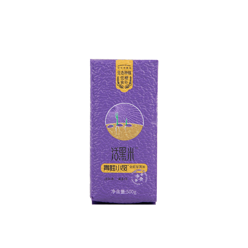 北大荒有机活黑米富含花青素抗衰老