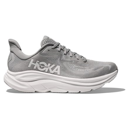 HOKA Clifton 10 男士跑鞋 Stellar Grey/Stardust 11 Wide