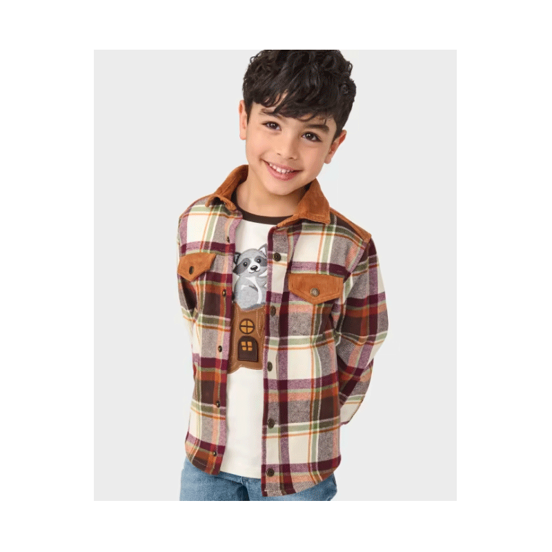 Gymboree 男孩格子外套
