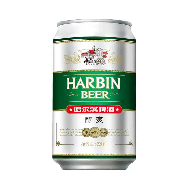 哈尔滨啤酒醇爽330ml*24听