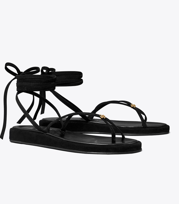 tory burch Capri Ankle Wrap Sandal