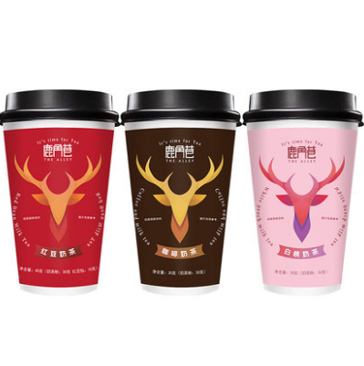 19.9元包邮！椰汁岛 鹿角巷奶茶杯装混合口味8杯