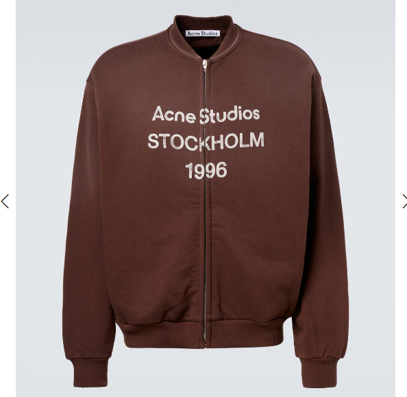 Acne Studios 1996 拉链卫衣新色限时7折