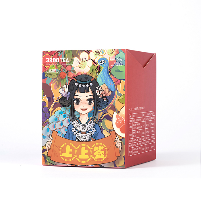 可签！上上签6味12包组合装花果茶36g