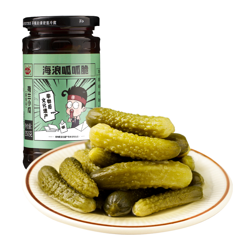 【可签到】海浪酱香乳腌黄瓜180g