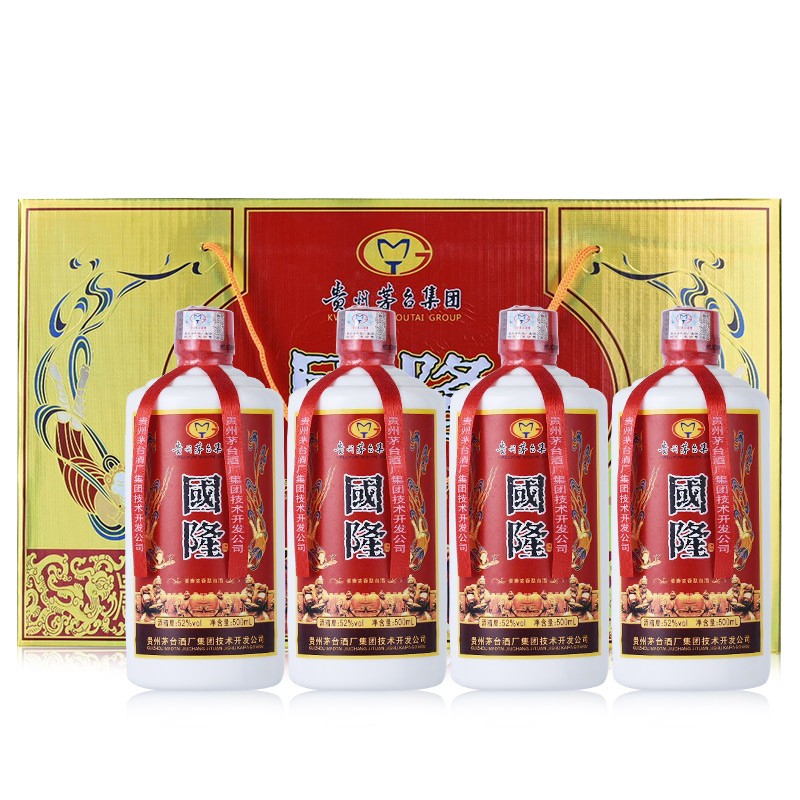 贵州茅台集团 4瓶  浓香型白酒 