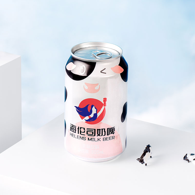 【首单+签到】海伦司奶啤300ml×2罐