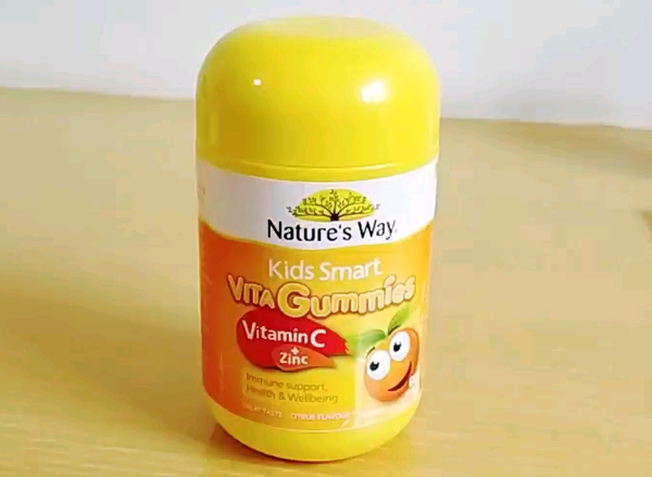 naturesway佳思敏kidssmart儿童维生素c锌软糖60粒