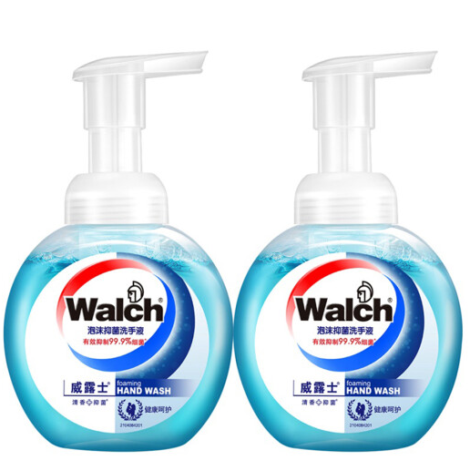 26.93元/件！威露士 泡沫洗手液 健康呵护225ml×2（需拍2件）
