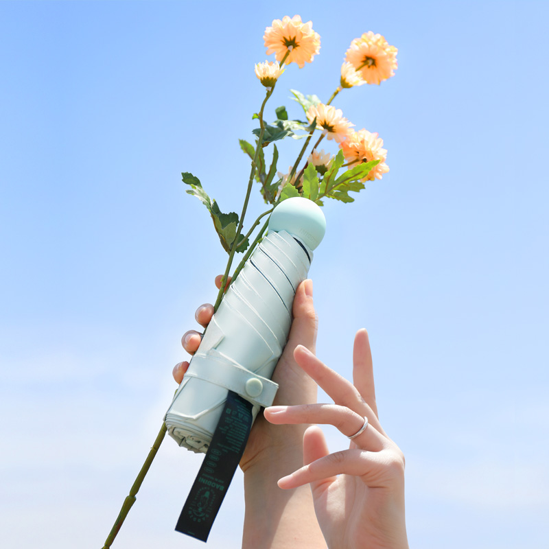 【宝迪妮】8骨晴雨两用黑胶伞