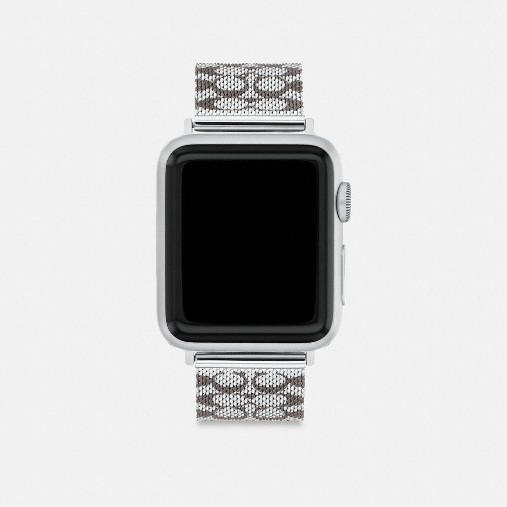 coach apple watch® strap, 38 mm, 40 mm and 41 mm CAY97-SS