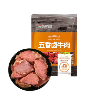 109元包邮！恒都五香卤牛肉150g*12袋