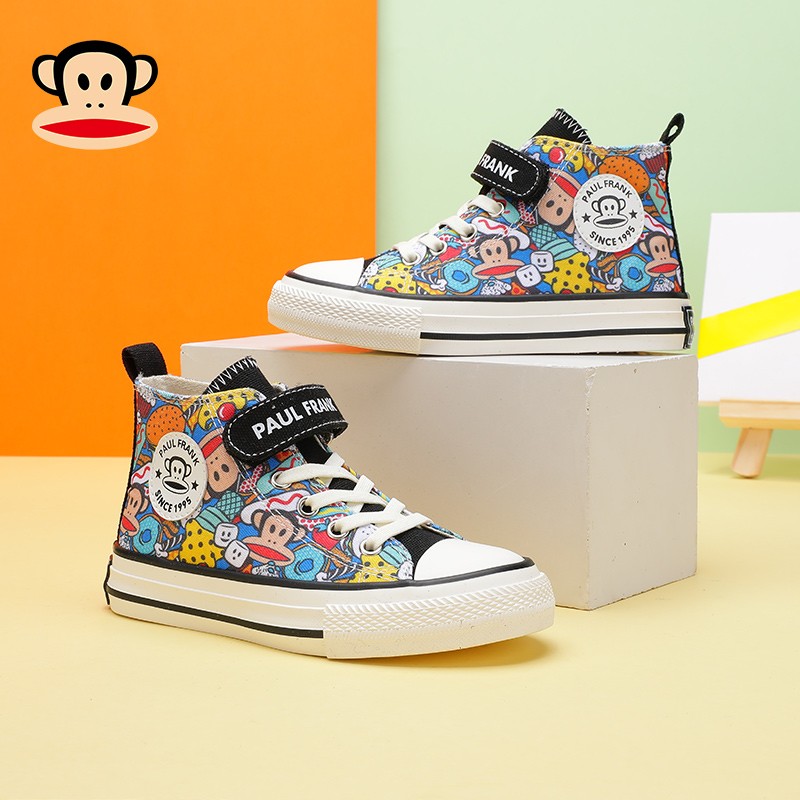 【旗舰店】大嘴猴（Paul Frank）儿童帆布鞋
