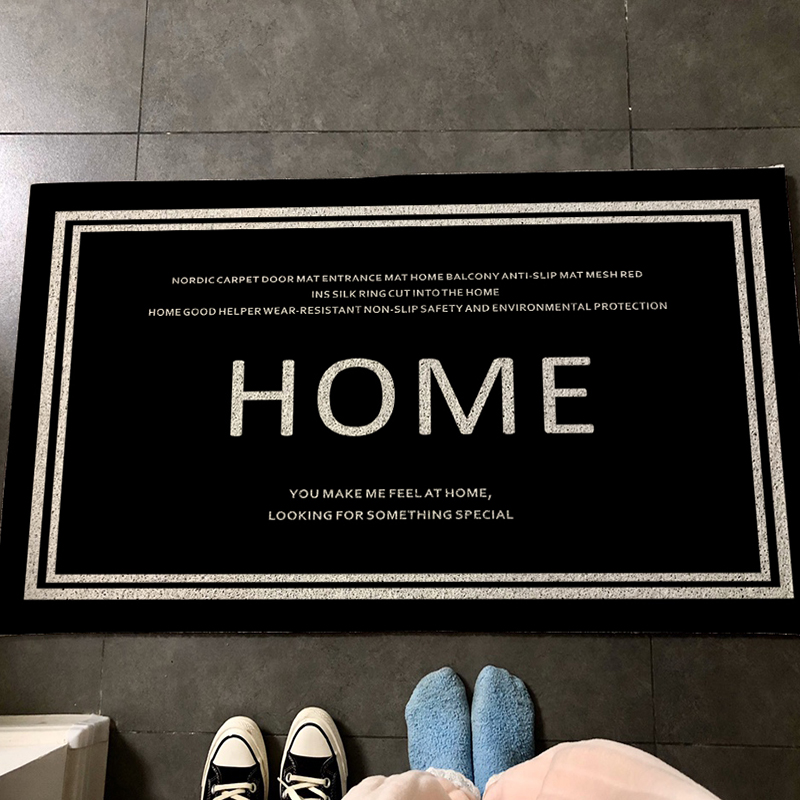 轻奢入户门口地毯进门地垫蹭土滑脚垫
