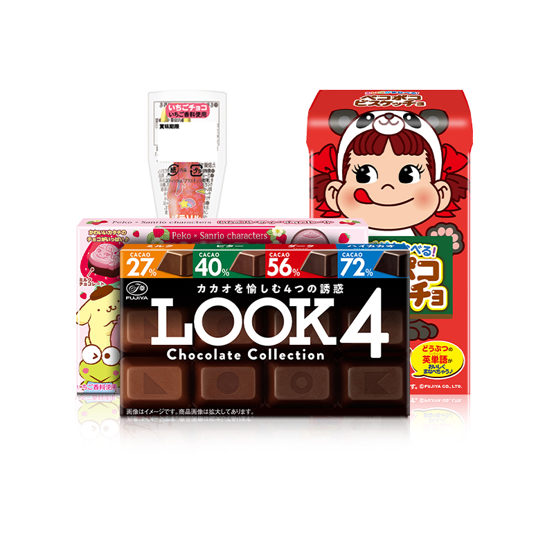 【拍4件】不二家日本进口巧克力