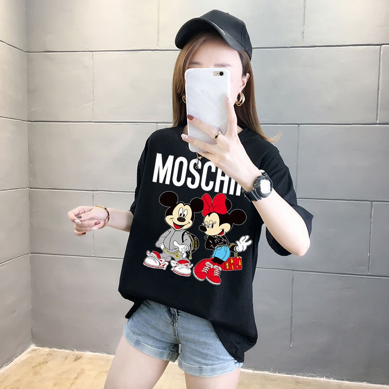 【送运费险】莫斯奇诺 Moschino T恤 男女同款
