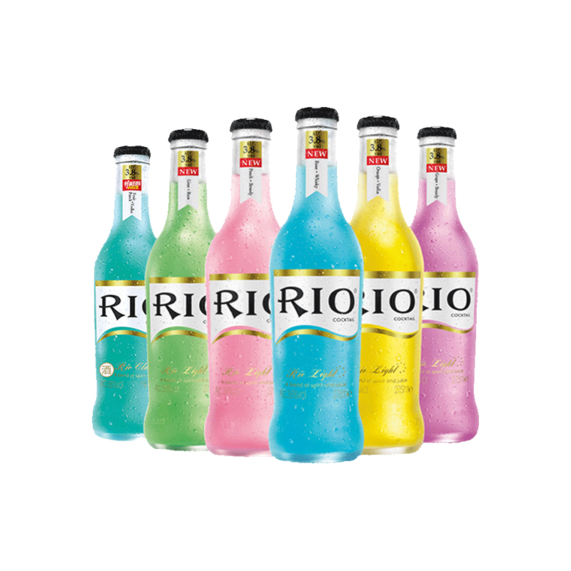 拍2件！RIO锐澳经典6口味275ml*12瓶